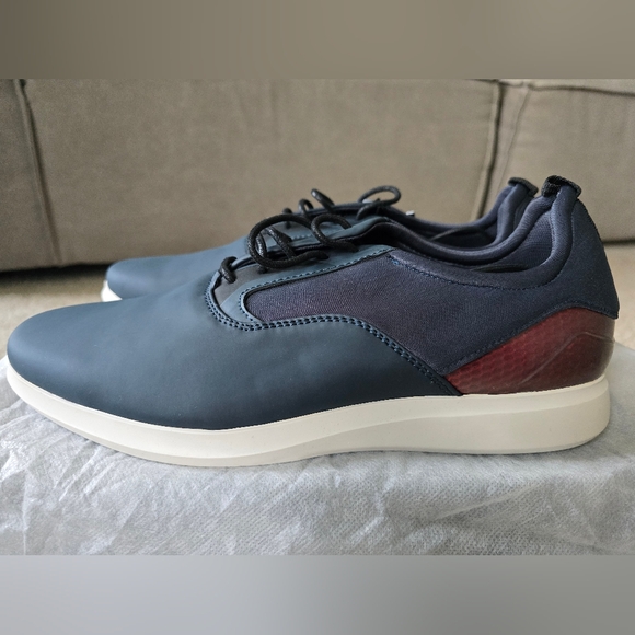 ZARA MAN Oxford Sneaker - Blue - NEW NWT Mens 9US - Picture 2 of 6